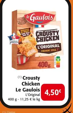 Colruyt Le Gaulois Crousty Chicken offre