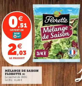 Utile Mélange de saison florette offre