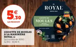 Utile Cocotte de moules à la marinière royal offre