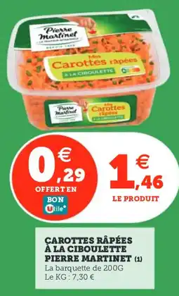 Utile Carottes rapées à la ciboulette pierre martinet offre