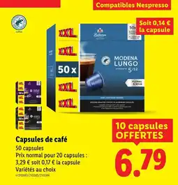 Lidl BELLAROM Modena Lungo offre