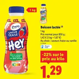 Lidl ENVIA Boisson lactée offre