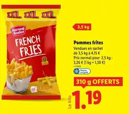 Lidl Harvest Basket French Fries offre