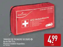 ALDI WALSER Trousse de premiers secours offre