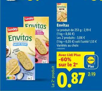 Lidl SONDEY Envitas offre