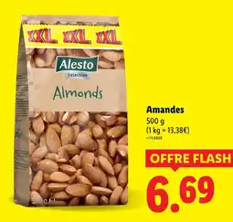 Lidl ALESTO Amandes offre