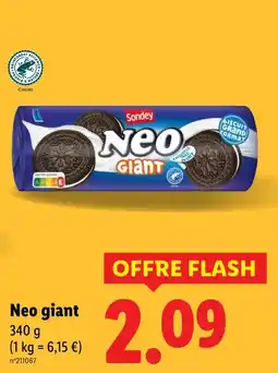 Lidl Sondey Neo giant offre