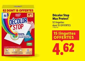 Lidl DECOLOR STOP Décolor stop max protect offre