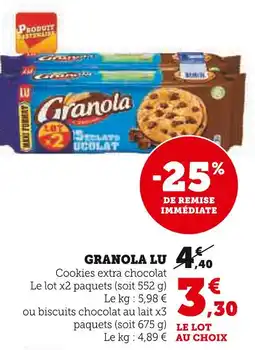 U Express LU Granola offre