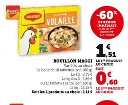 U Express MAGGI Bouillon offre