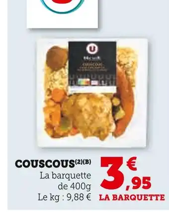 U Express U Couscous offre