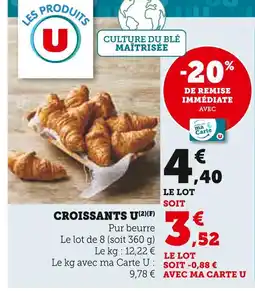 U Express U Croissants offre