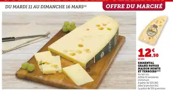 U Express MONTS ET TERROIRS Emmental grand pavois offre