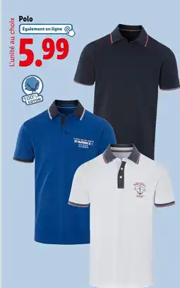 Lidl Livergy Polo offre