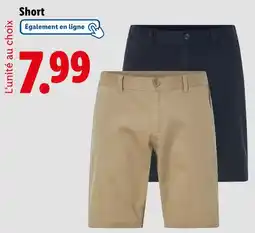 Lidl Livergy Short offre