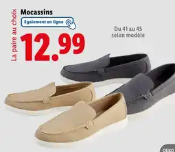 Lidl Livergy Mocassins offre