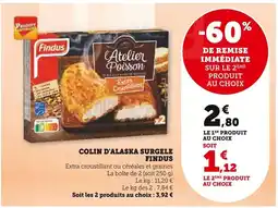 U Express Findus Colin d'Alaska Surgelé offre