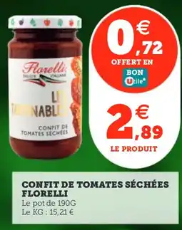 Utile Confit de tomates séchées florelli offre