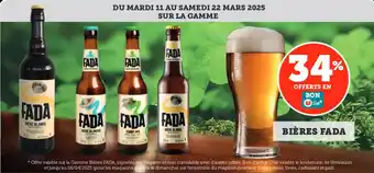 Utile Bières fada offre