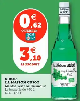 Utile Sirop la maison guiot offre