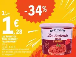 E.Leclerc Express Les émiettés thon chorizo gastromer offre