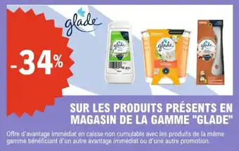 E.Leclerc Express Sur les produits présents en magasin de la gamme glade offre