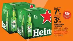 E.Leclerc Express Bière blonde heineken offre