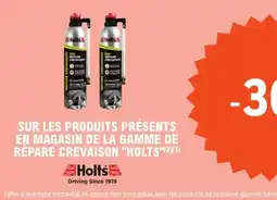 E.Leclerc L'Auto Sur les produits présents en magasin de la gamme de répare crevaison holts offre