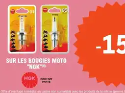 E.Leclerc L'Auto Sur les bougies moto NGK offre