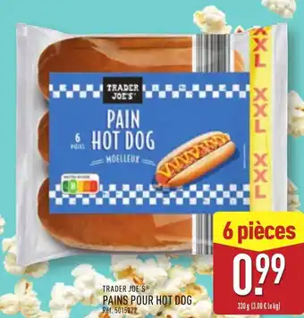 ALDI TRADER JOE'S® Pains pour hot dog offre