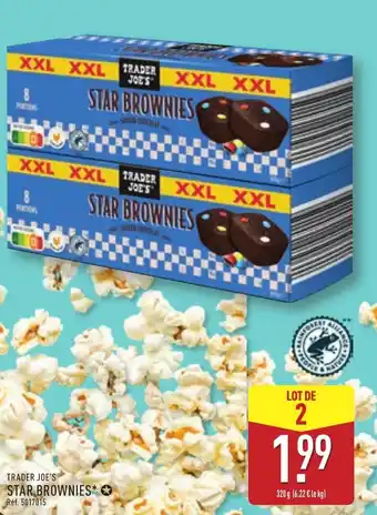 ALDI TRADER JOE'S® Star brownies offre