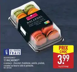 ALDI DESSERISSIMES® 12 macarons offre