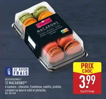 ALDI DESSERISSIMES® 12 macarons offre