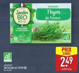 ALDI JARDIN BIO® Infusion au thym offre