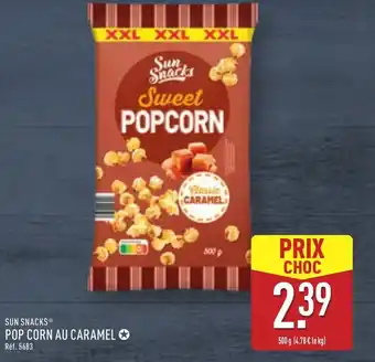 ALDI SUN SNACKS® Pop corn au caramel offre