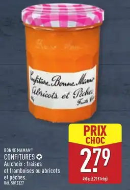 ALDI BONNE MAMAN Confitures offre