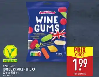 ALDI SWEETLAND® Bonbons aux fruits \ offre