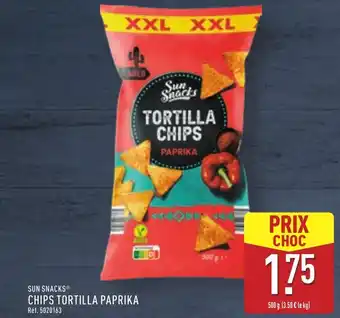 ALDI SUN SNACKS® Chips tortilla paprika offre