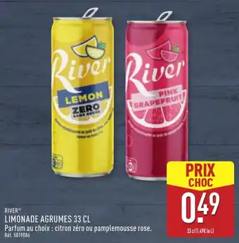 ALDI RIVER® Limonade agrumes offre