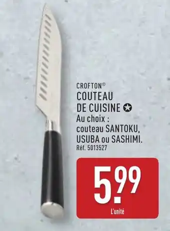 ALDI CROFTON® Couteau de cuisine offre