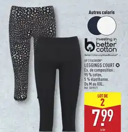 ALDI UP 2 FASHION® Leggings court offre