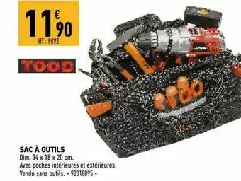 Sac à Outils Tood