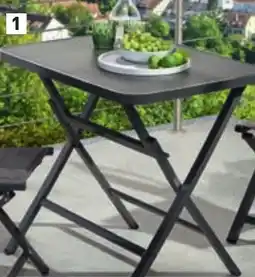 ALDI Table pliante en aluminium offre