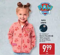 ALDI PAT PATROUILLE® Veste polaire offre