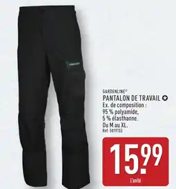 ALDI GARDENLINE® Pantalon de travail offre