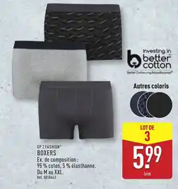 ALDI UP 2 FASHION® Boxers offre