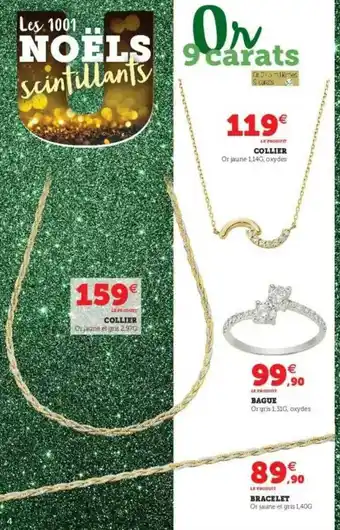 Hyper U Collier, Bague, Bracelet offre