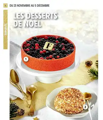 Intermarché Les Desserts De Noël offre