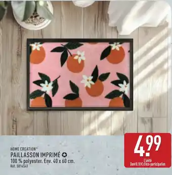 ALDI HOME CREATION® Paillasson imprimé offre