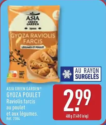 ALDI ASIA GREEN GARDENⓇ Gyoza poulet offre